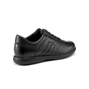 Sneaker sporty casual in pelle