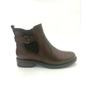 Renata chealsea con cerniera in pelle