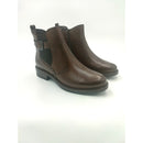 Renata chealsea con cerniera in pelle