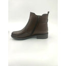 Renata chealsea con cerniera in pelle