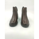 Renata chealsea con cerniera in pelle