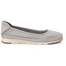 Ballerina in nabuk con zeppetta