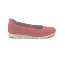 Ballerina in nabuk con zeppetta