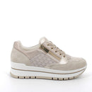 Sneaker anisia in pelle da donna