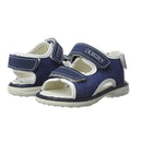 Sandalo da bambina bianco multicolor-lilla