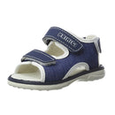 Sandalo da bambina bianco multicolor-lilla