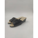 Ciabatta zeppa fascia arricciata