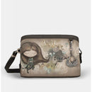 Anekke borsa a tracolla media a 3 scomparti