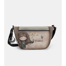 Anekke piccola borsa a tracolla ovale royal