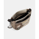 Anekke piccola borsa a tracolla ovale royal