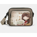 Anekke borsa a tracolla con tasca frontale muse