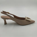 Sling back t.55 con accessorio