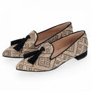 Mocassino con nappine