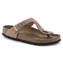 Gizeh sfb old rose nubuck leather calzata normale