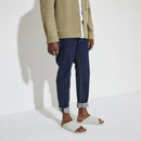 Zürich antique white, suede leather - calz. s