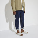 Zürich antique white, suede leather - calz. s