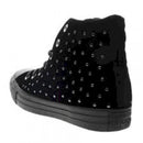 All star hi velvet studs
