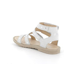 Sandali in pelle da bambina bianco