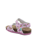 Sandali da bambina lilla multicolor