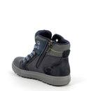Sneakers alta bambino goretex scamosciata