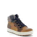 Sneakers alta bambino goretex scamosciata