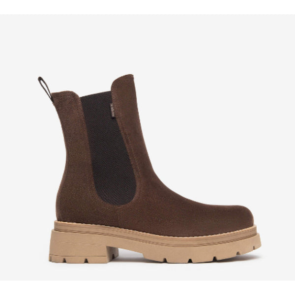 Nero giardini stivaletti chelsea donna in pelle