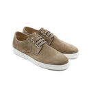 Derby ecosostenibile in camoscio