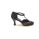 Decolte a t con tacco rocchetto