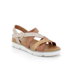 Donna delia vitello e nappa