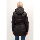 Yes zee giaccone long neck hoodie