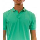 Sun 68 polo small stripe on collar