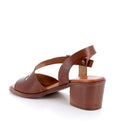 Sandali con tacco da donna con fibbia