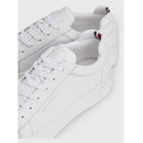 Th feminine elevated leather sneaker