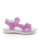 Sandalo in pelle da bambina