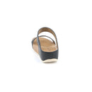 Dira ciabatta da donna con zeppa