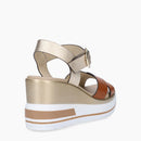 Sandalo da donna con zeppa