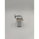 Sandalo con tacco in pelle