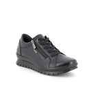 Sneakers gore-tex da donna nero con zip