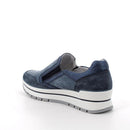 Slip on anisia in pelle da donna c/cerniera