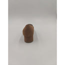 Mocassino f.gomma in camoscio e mascherina