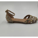 Sandalo chiuso con borchie