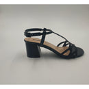 Sandali gioiello con tacco strass