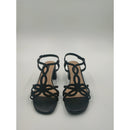 Sandali gioiello con tacco strass