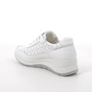 Scarpe con zeppa in pelle da donna