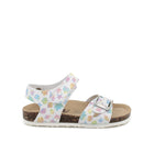 Sandali da bambina lilla multicolor