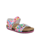 Sandali da bambina lilla multicolor