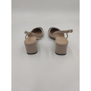 Sling back con puntale e tacco