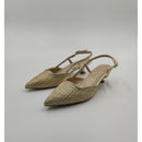 Sling back a punta e tacco vittor