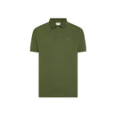 Polo print under collar s/s