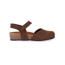 Sandalo con punta chiusa in sughero | left